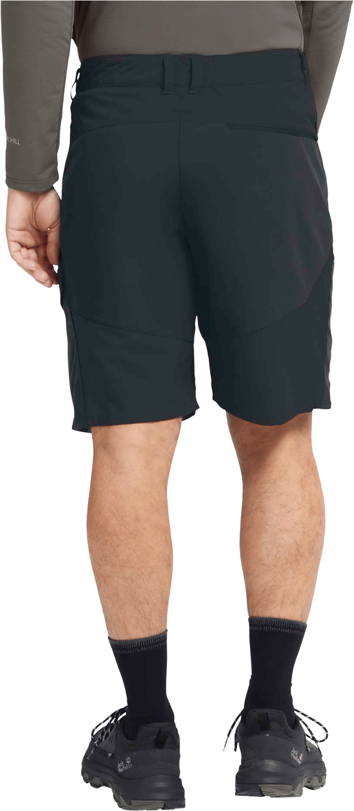 Jack Wolfskin Men's Ridge Hike Shorts Phantom Jack Wolfskin