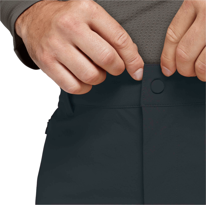 Jack Wolfskin Men's Ridge Hike Shorts Phantom Jack Wolfskin