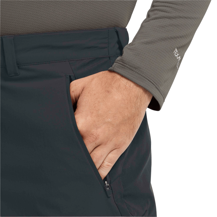 Jack Wolfskin Men's Ridge Hike Shorts Phantom Jack Wolfskin