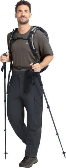 Jack Wolfskin Men's Ridge Hike Pants Phantom Jack Wolfskin