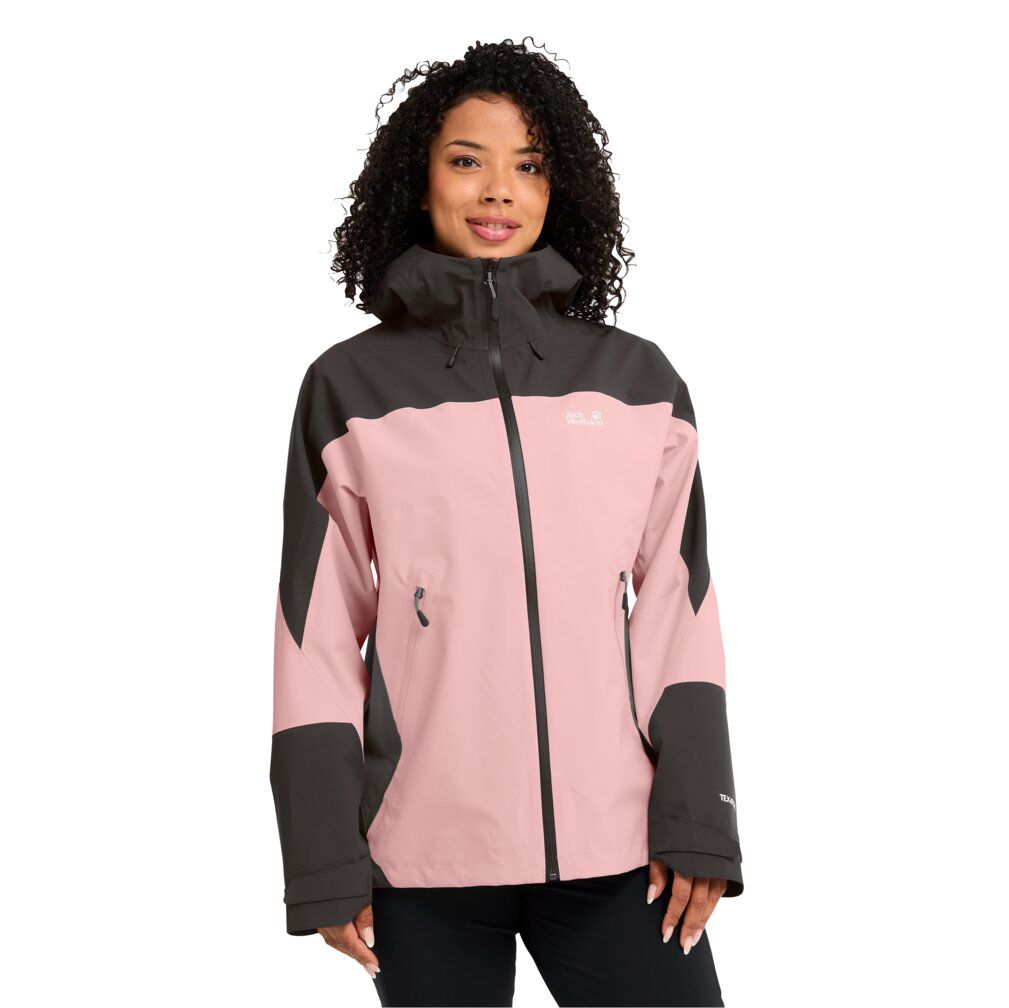 ジャケット・アウター Jack rose 3 Jack Wolfskin Women's Rockpaw 3L Jacket Rosegarden | Buy Jack