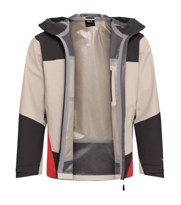 Jack Wolfskin Men's Rockpaw 3L Jacket Oyster Jack Wolfskin