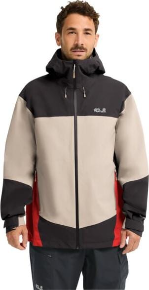 Jack Wolfskin Men's Rockpaw 3L Jacket Oyster Jack Wolfskin