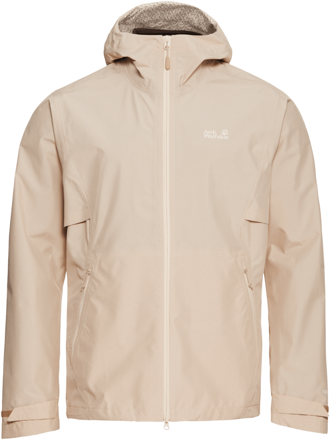Jack Wolfskin Men's Litestride 3in1Jacket Oyster Jack Wolfskin