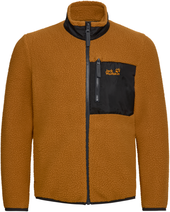 Jack Wolfskin Kids' Lite Curl Fz Autumn Leaves