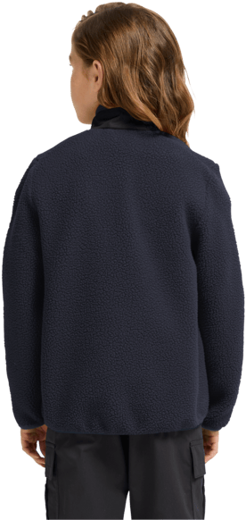 Jack Wolfskin Kids' Lite Curl Fz Dark Navy Jack Wolfskin