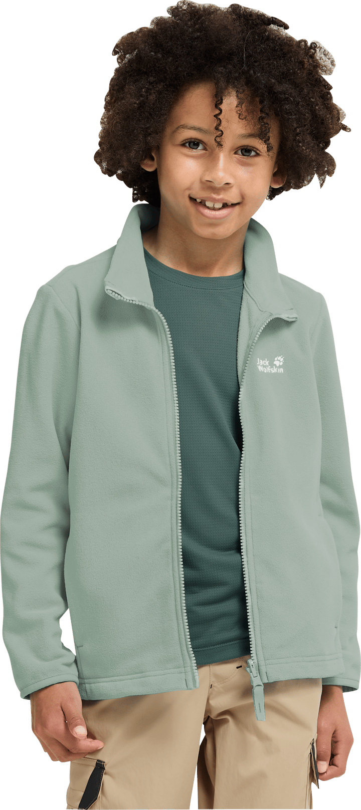 Jack Wolfskin Kids' Taunus 100 Fz Green Zinnia Jack Wolfskin