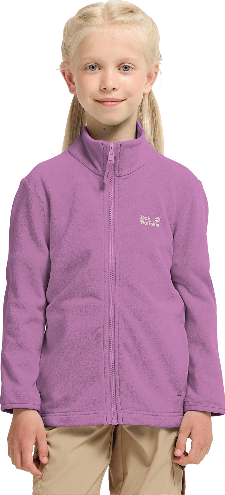Jack Wolfskin Kids' Taunus 100 Fz Vivid Orchid Jack Wolfskin