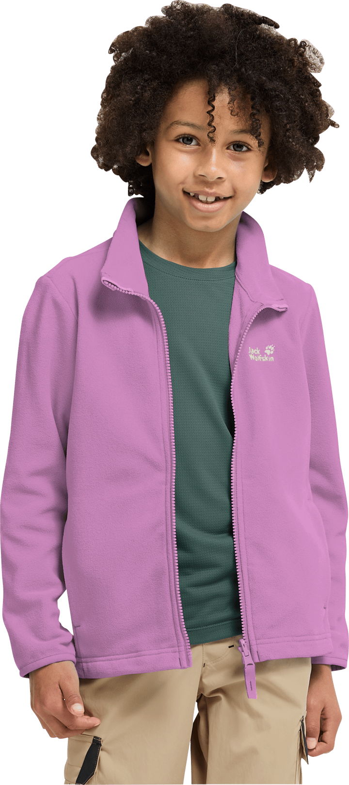 Jack Wolfskin Kids' Taunus 100 Fz Vivid Orchid Jack Wolfskin