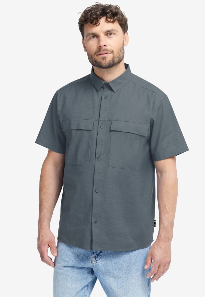 Jack Wolfskin Men's Wild Nep Shirt Grey Odessa Jack Wolfskin