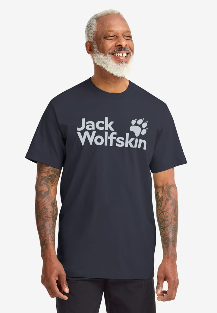 Jack Wolfskin Men's Brand T Dark Navy Jack Wolfskin