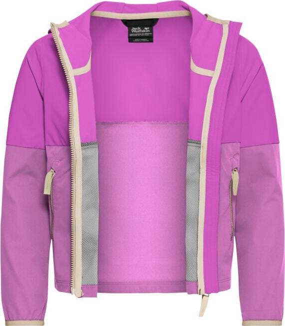 Jack Wolfskin Kids' Sandbird Hooded Jacket Foxglove Jack Wolfskin