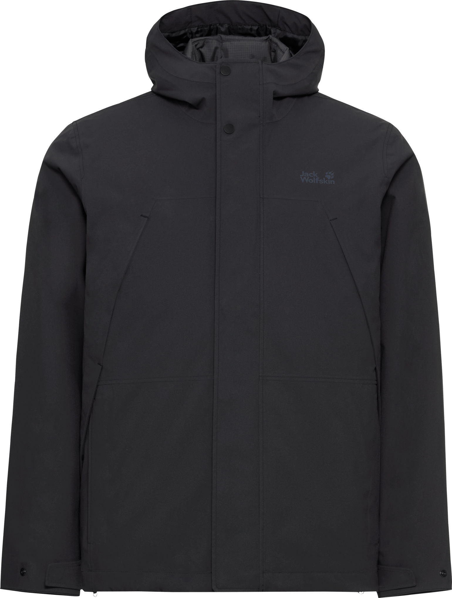 Jack Wolfskin Men's Cold Camp 3in1 Jacket Black