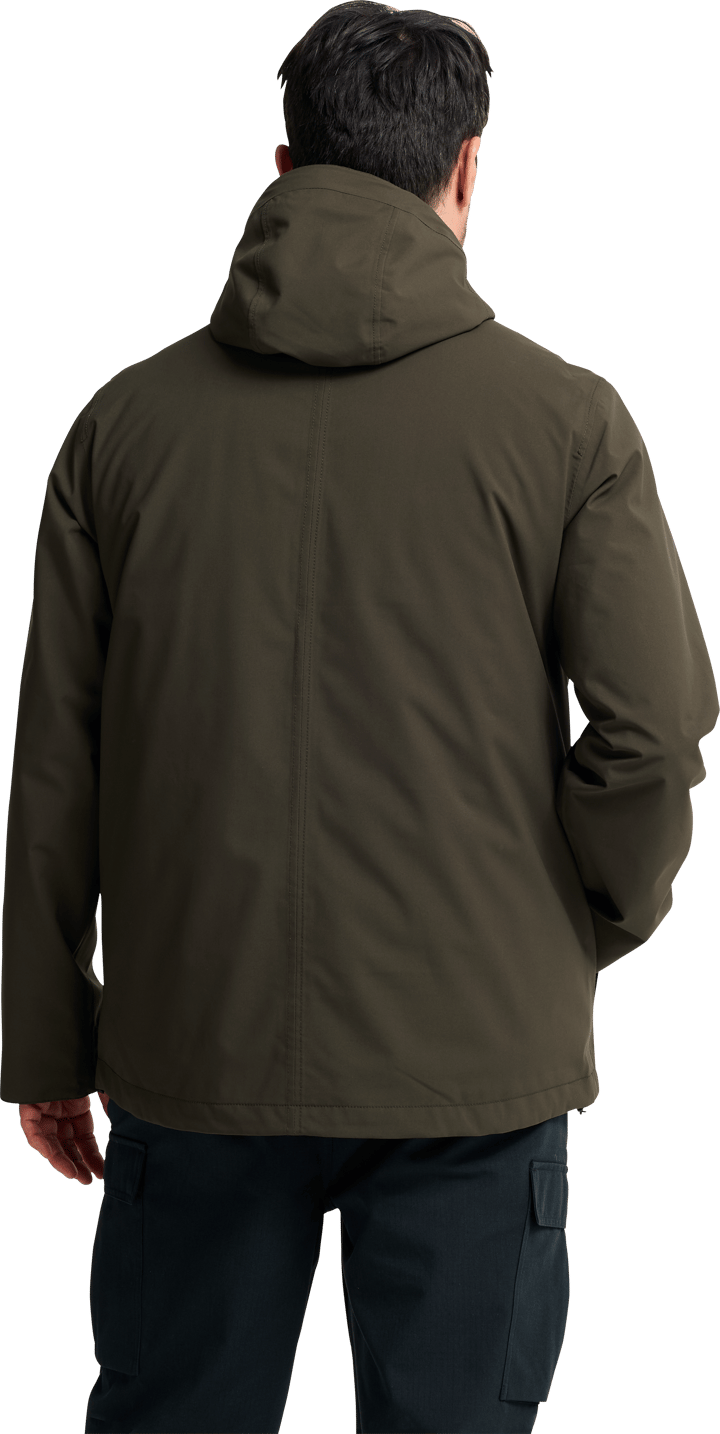 Jack Wolfskin Men's Cold Camp 3in1 Jacket Obsidian Moss Jack Wolfskin