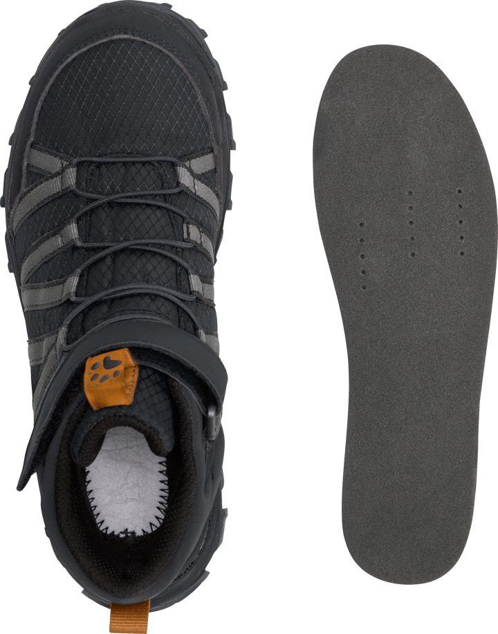 Jack Wolfskin Youth's Wild Hike Texapore Mid Vc Phantom Jack Wolfskin