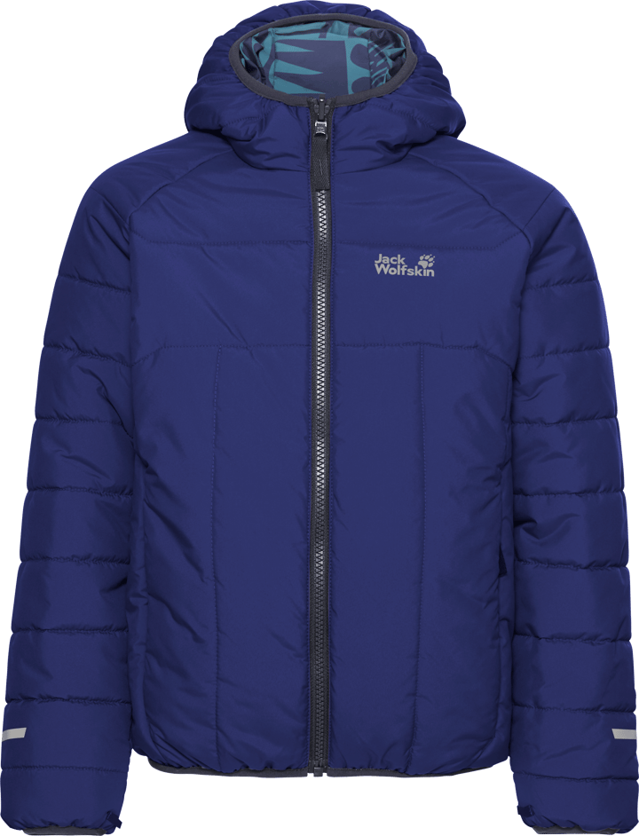 Jack Wolfskin Kids Zenon Twist Hooded Jacket Glow Ink Jack Wolfskin