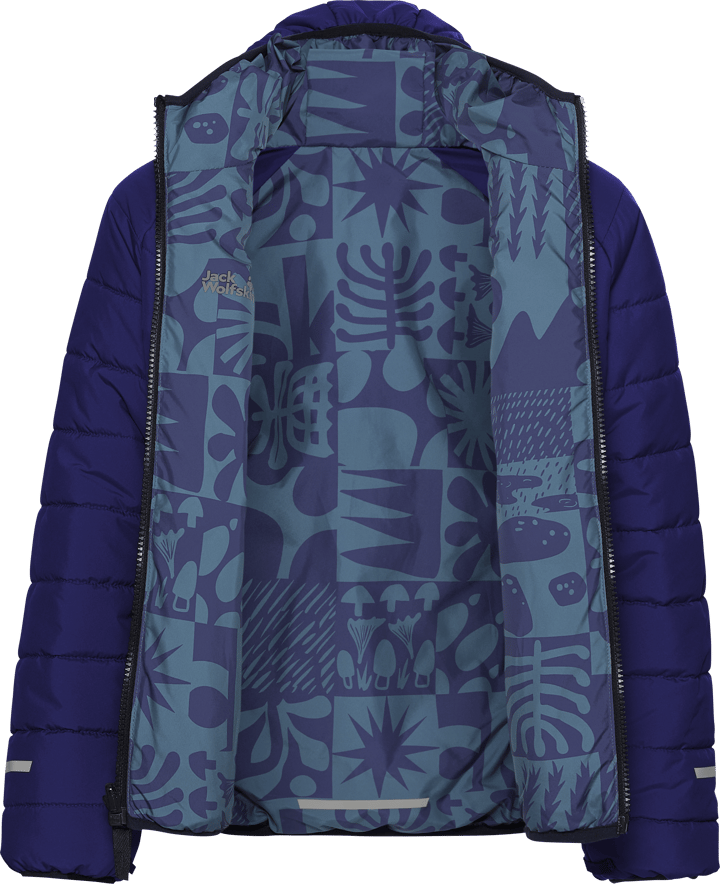 Jack Wolfskin Kids Zenon Twist Hooded Jacket Glow Ink Jack Wolfskin