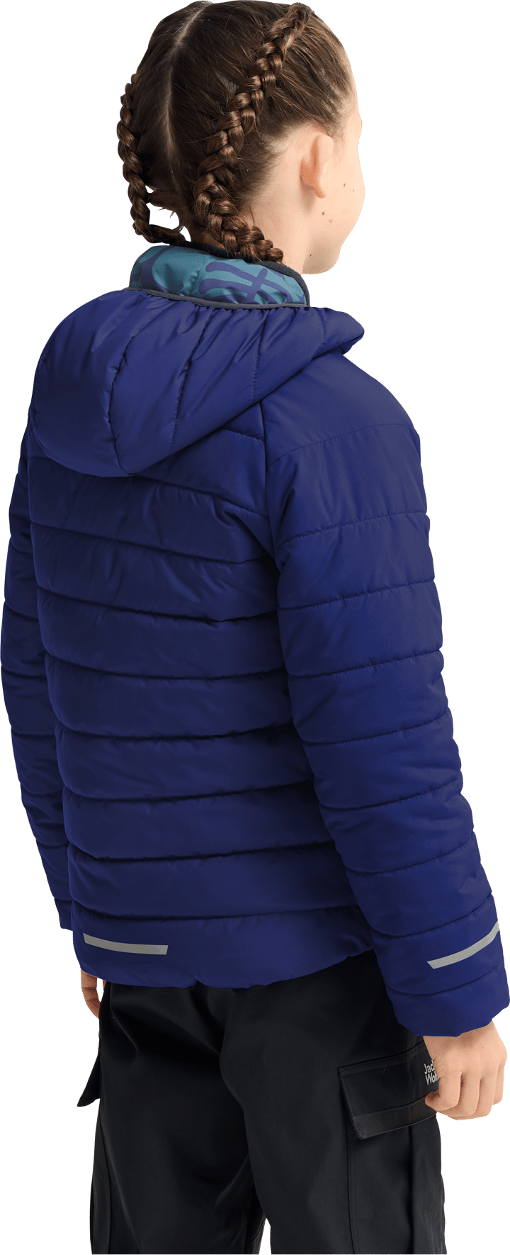 Jack Wolfskin Kids Zenon Twist Hooded Jacket Glow Ink Jack Wolfskin