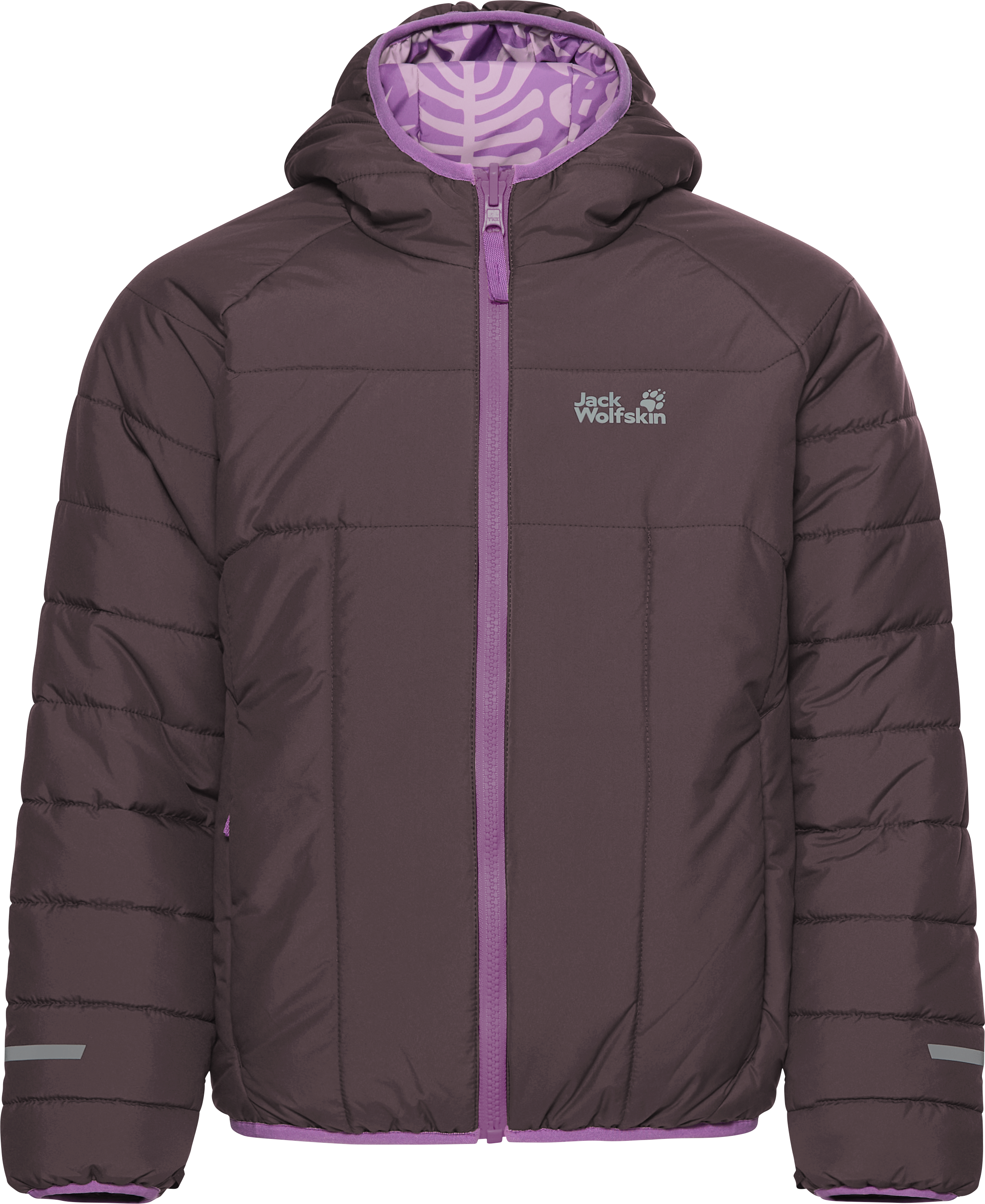 Jack Wolfskin Kids Zenon Twist Hooded Jacket Sheer Plum