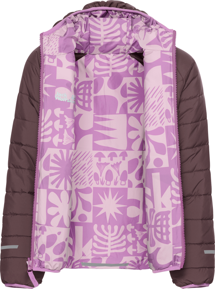 Jack Wolfskin Kids Zenon Twist Hooded Jacket Sheer Plum Jack Wolfskin