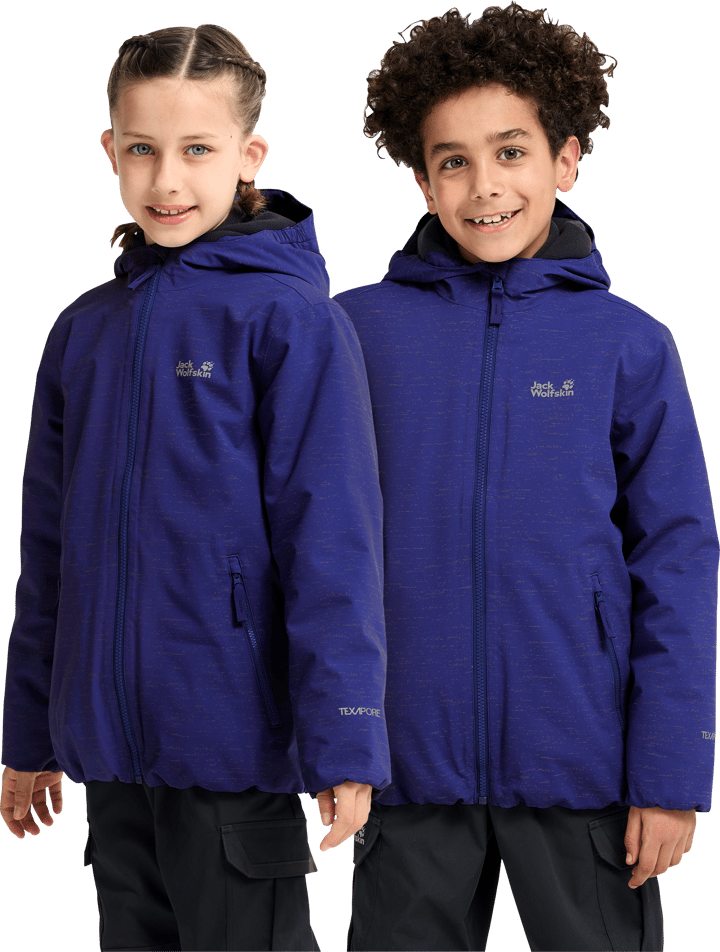 Jack Wolfskin Youth's Go Glow Jkt K Glow Ink Jack Wolfskin