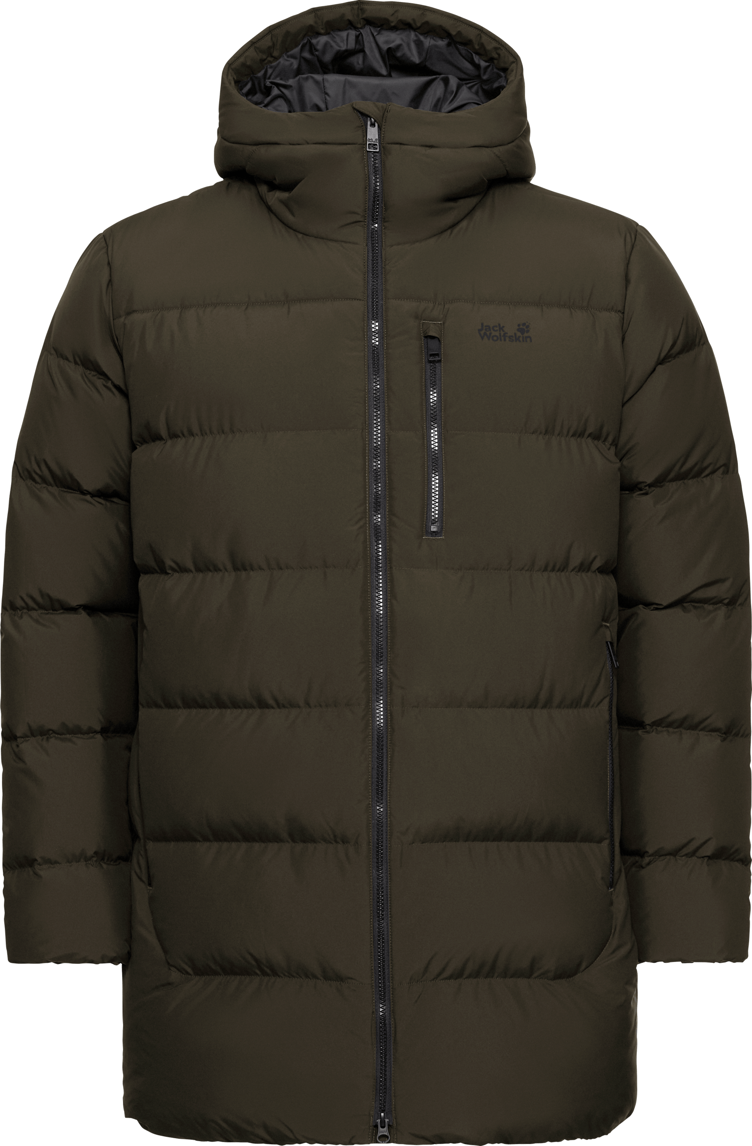 Jack Wolfskin Colonius Coat M Rds Obsidian Moss