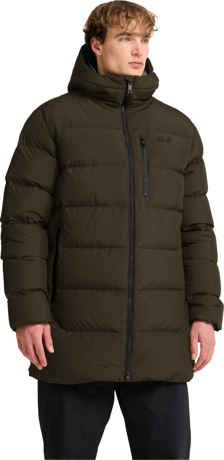 Jack Wolfskin Colonius Coat M Rds Obsidian Moss Jack Wolfskin