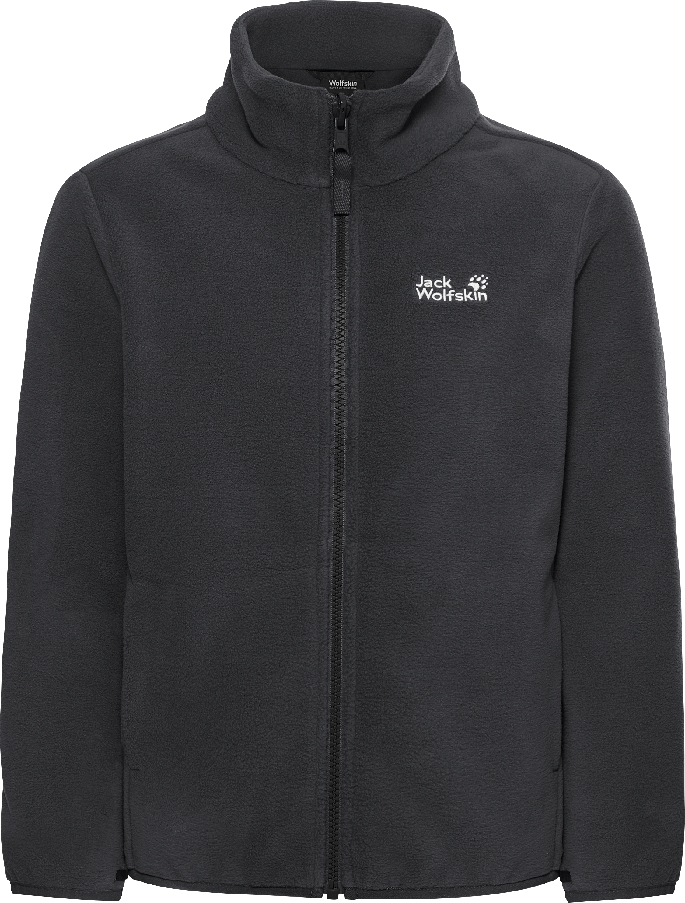 Jack Wolfskin Teens' Taunus 200 Full-zip Black