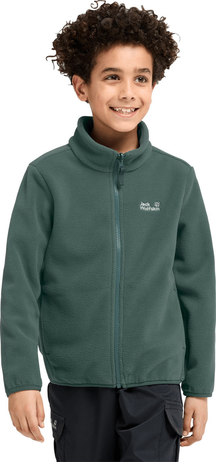 Jack Wolfskin Kids' Taunus 200 Full-zip Sago Palm Jack Wolfskin
