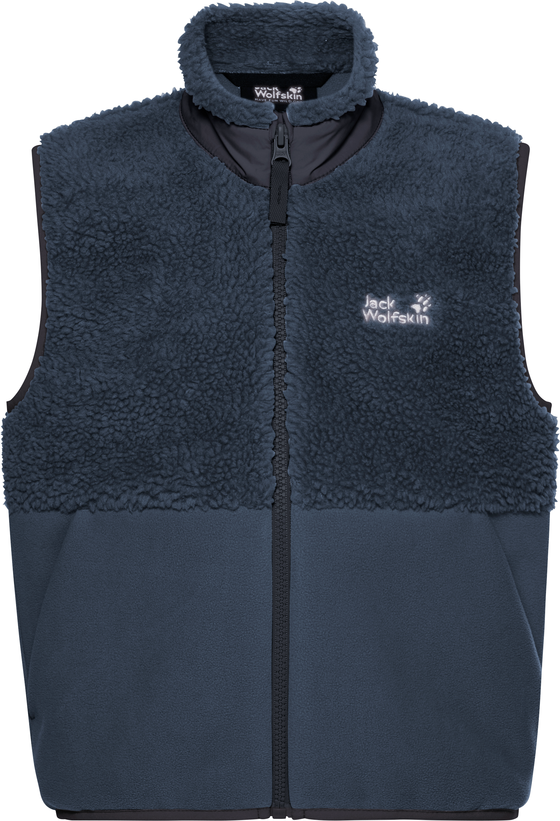 Jack Wolfskin Kids Ice Curl Vest Midnight Sky