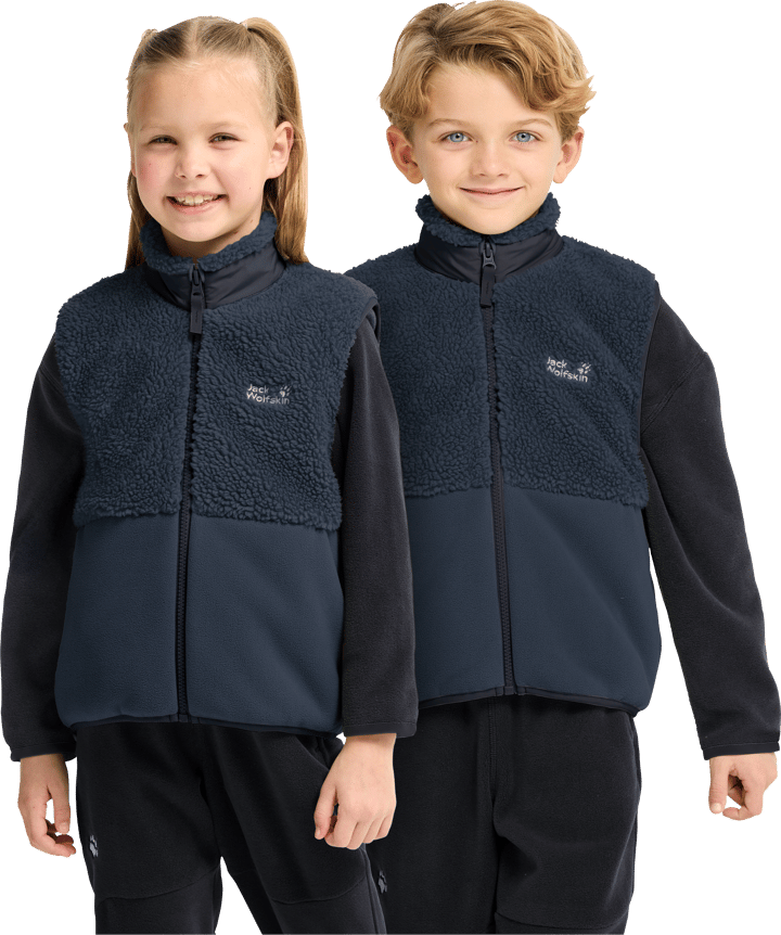 Jack Wolfskin Kids Ice Curl Vest Midnight Sky Jack Wolfskin