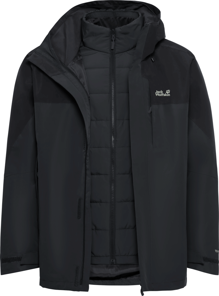 Jack Wolfskin Men's Romberg 2 3in1 Jacket Phantom Jack Wolfskin