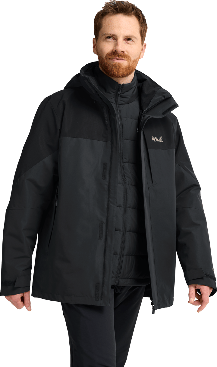 Jack Wolfskin Men's Romberg 2 3in1 Jacket Phantom Jack Wolfskin