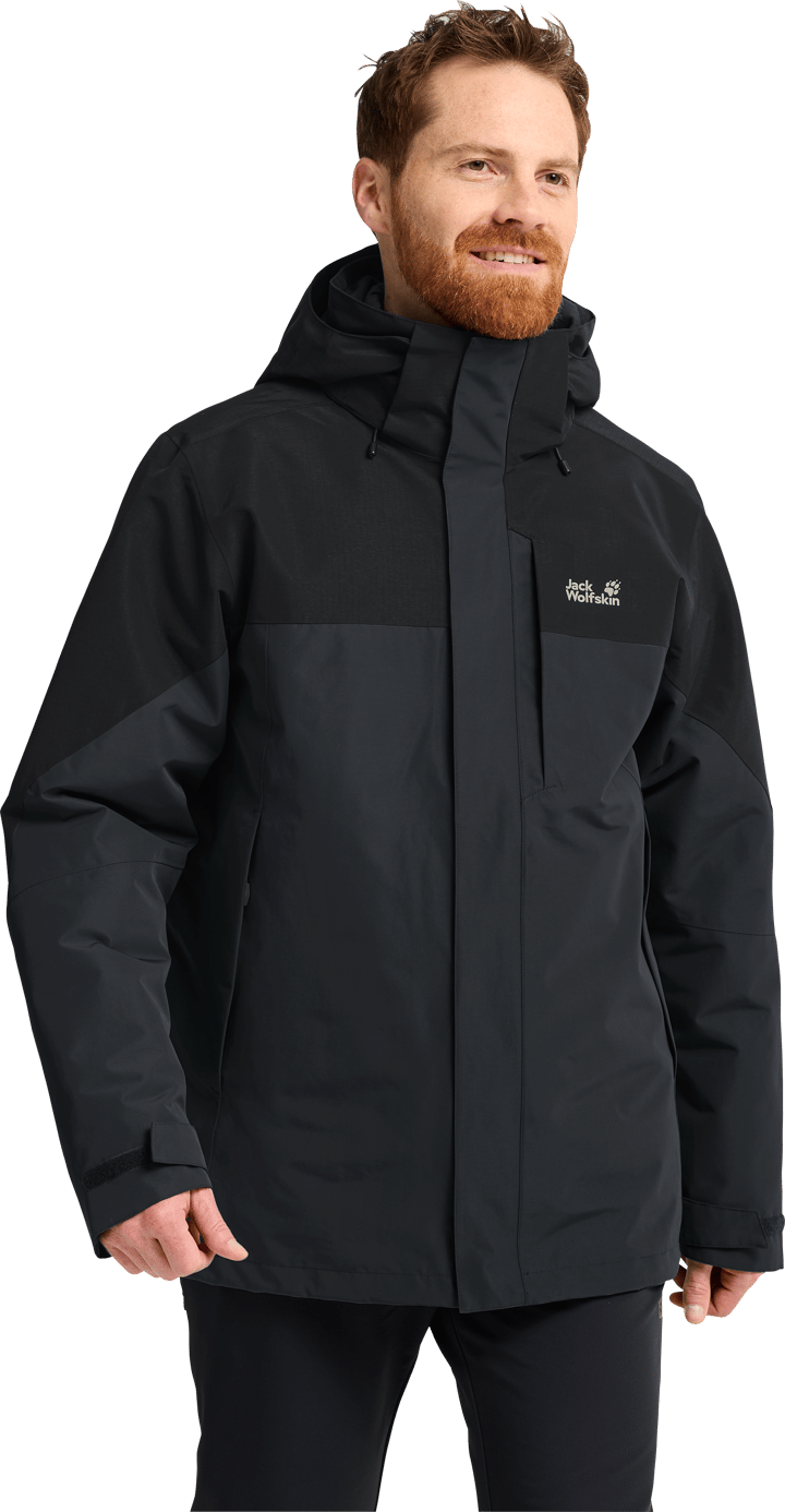 Jack Wolfskin Men's Romberg 2 3in1 Jacket Phantom Jack Wolfskin