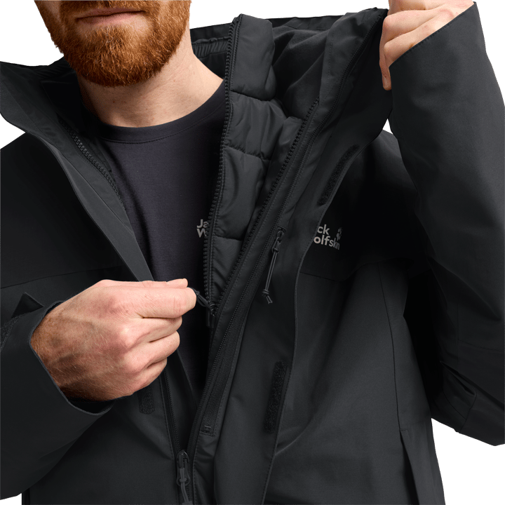 Jack Wolfskin Men's Romberg 2 3in1 Jacket Phantom Jack Wolfskin