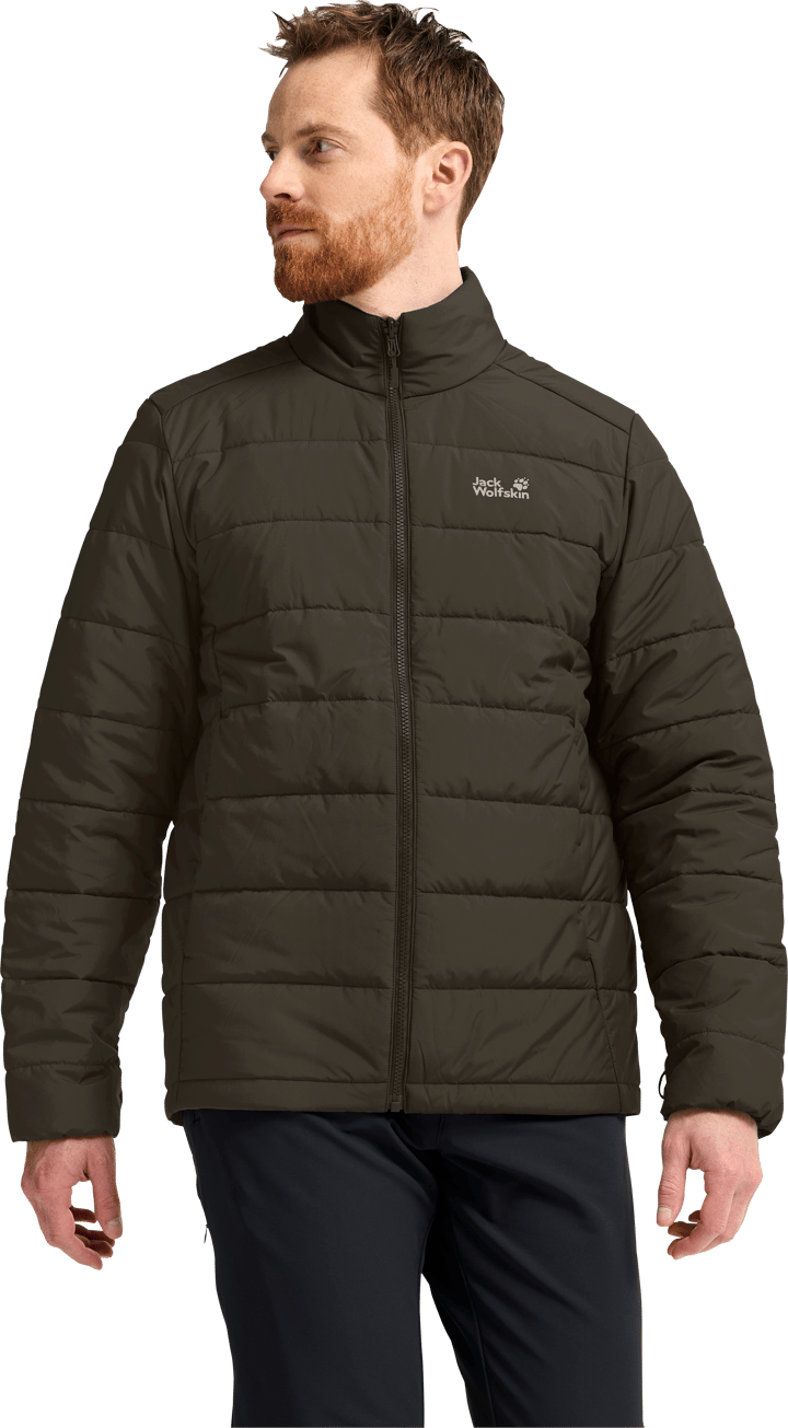 Jack Wolfskin Men's Romberg 2 3in1 Jacket Obsidian Moss Jack Wolfskin
