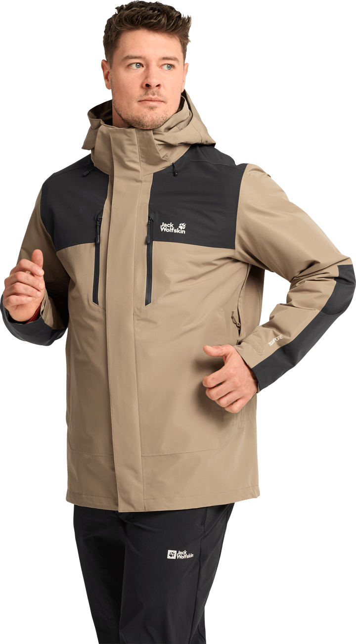 Jack Wolfskin Men's Jasper Pro 2L Jacket Hazel Wood Jack Wolfskin
