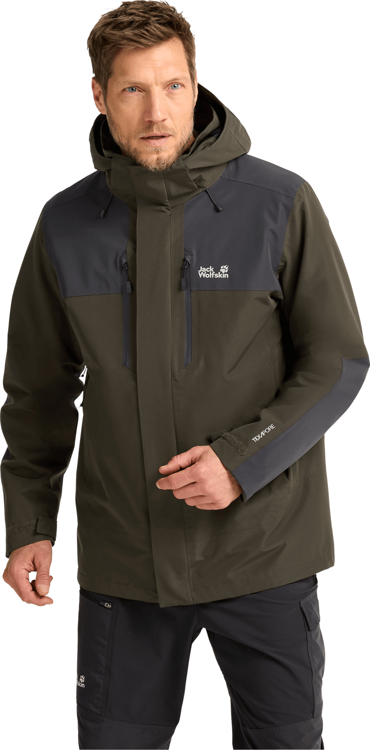 Jack Wolfskin Men's Jasper Pro 2L Jacket Obsidian Moss Jack Wolfskin