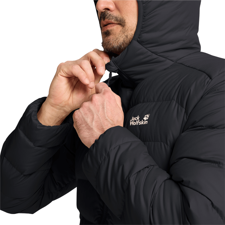 Jack Wolfskin Men's Wild Pass Down Hoody Black Jack Wolfskin