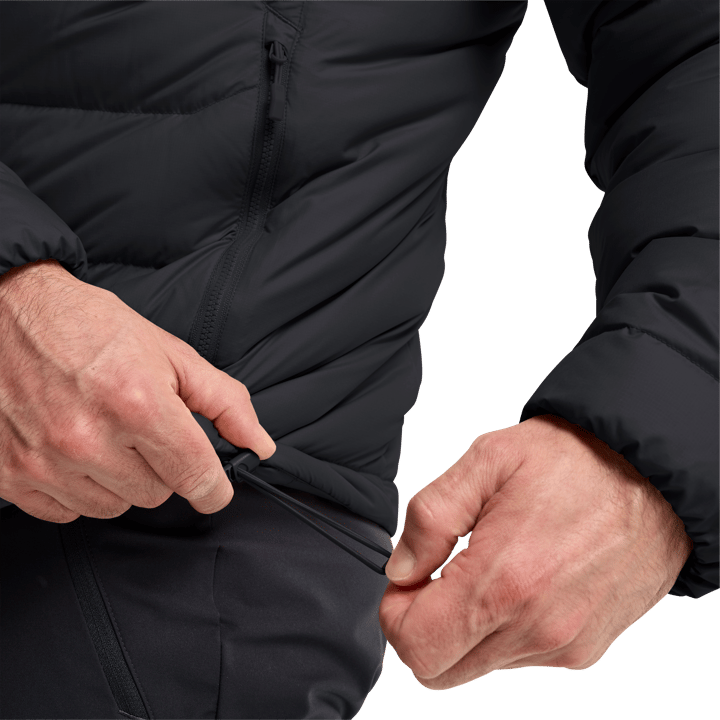 Jack Wolfskin Men's Wild Pass Down Hoody Black Jack Wolfskin