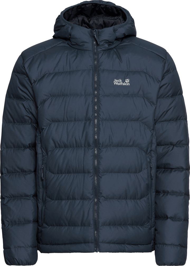 Jack Wolfskin Men's Wild Pass Down Hoody Midnight Sky Jack Wolfskin