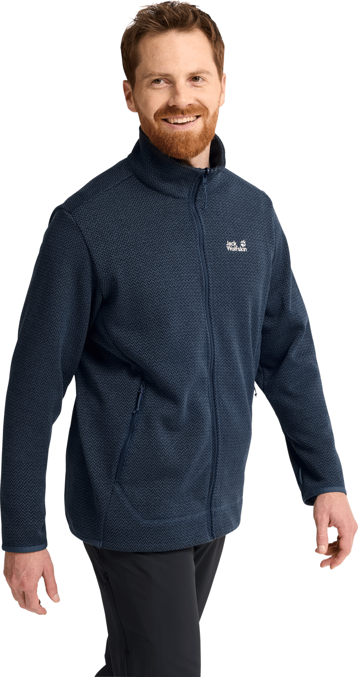 Jack Wolfskin Men's Pinetrail Full Zip Midnight Sky Jack Wolfskin