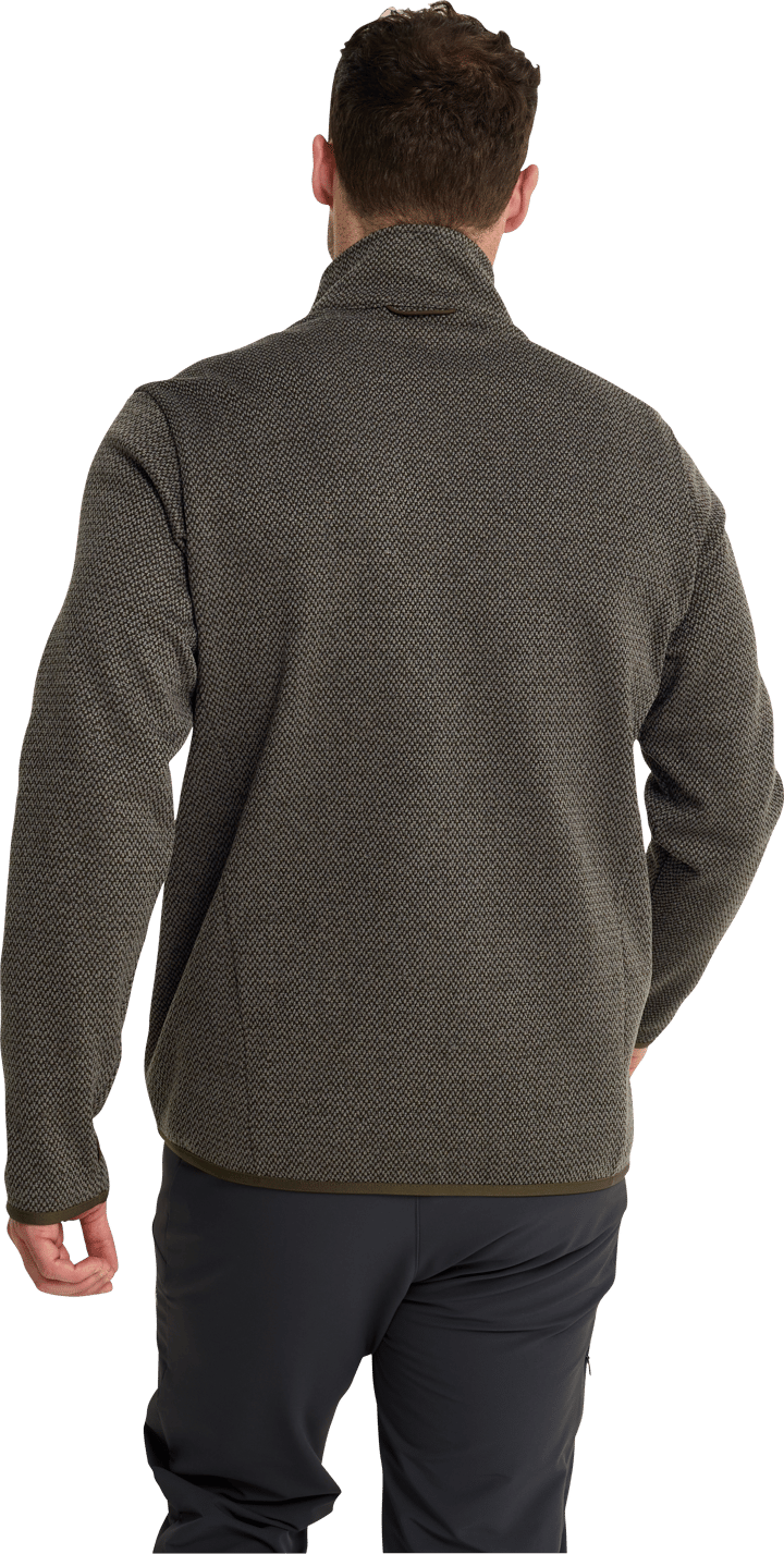 Jack Wolfskin Men's Pinetrail Full Zip Obsidian Moss Jack Wolfskin
