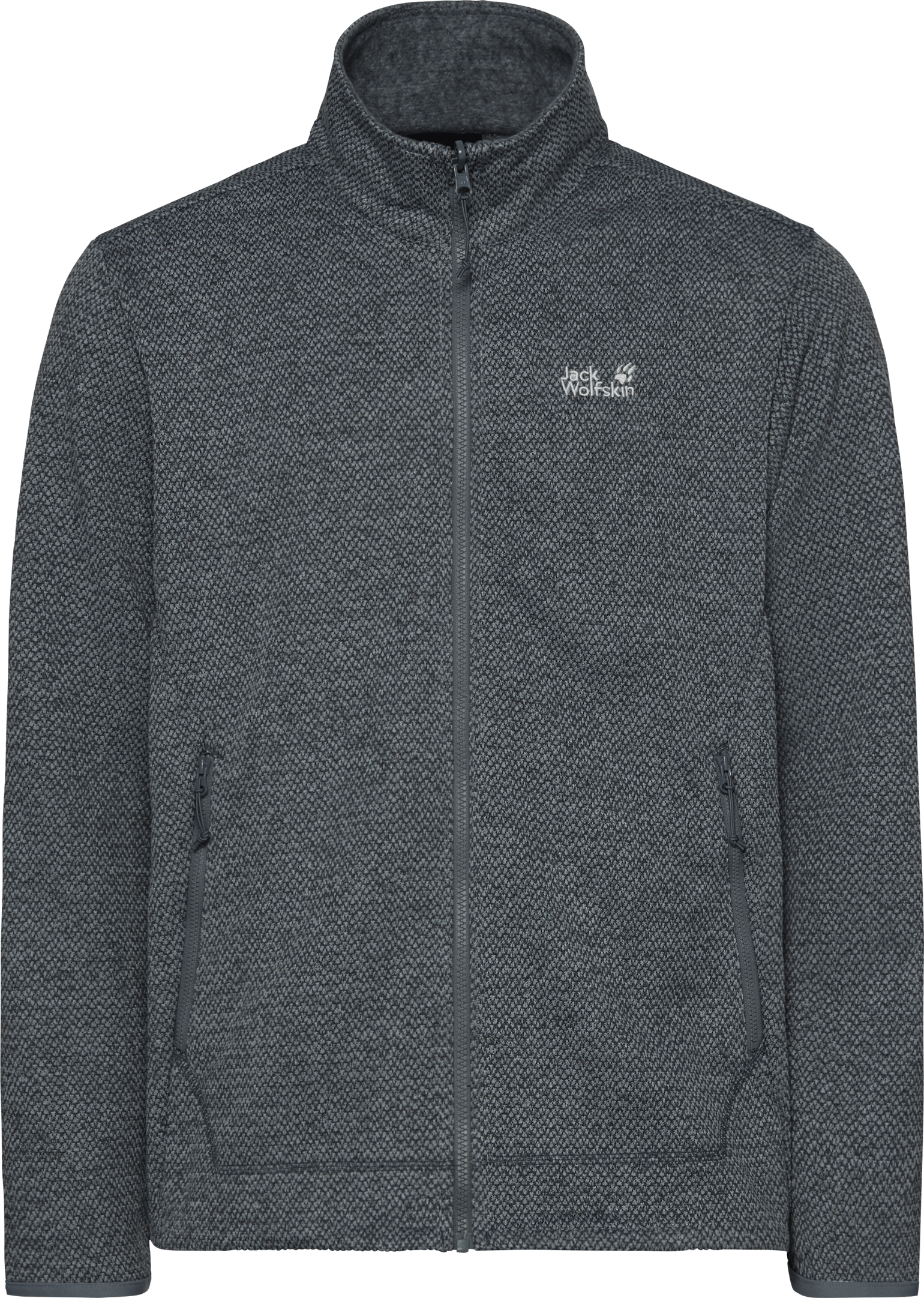 Jack Wolfskin Men's Pinetrail Full Zip Grey Odessa