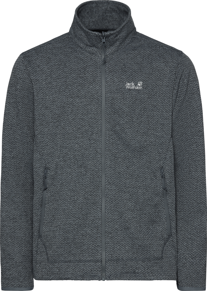 Jack Wolfskin Men's Pinetrail Full Zip Grey Odessa Jack Wolfskin