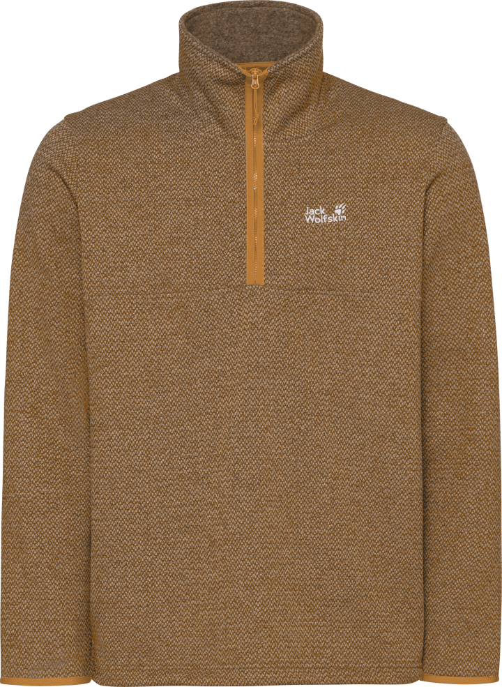 Jack Wolfskin Men's Pinetrail Half Zip Peanut Jack Wolfskin