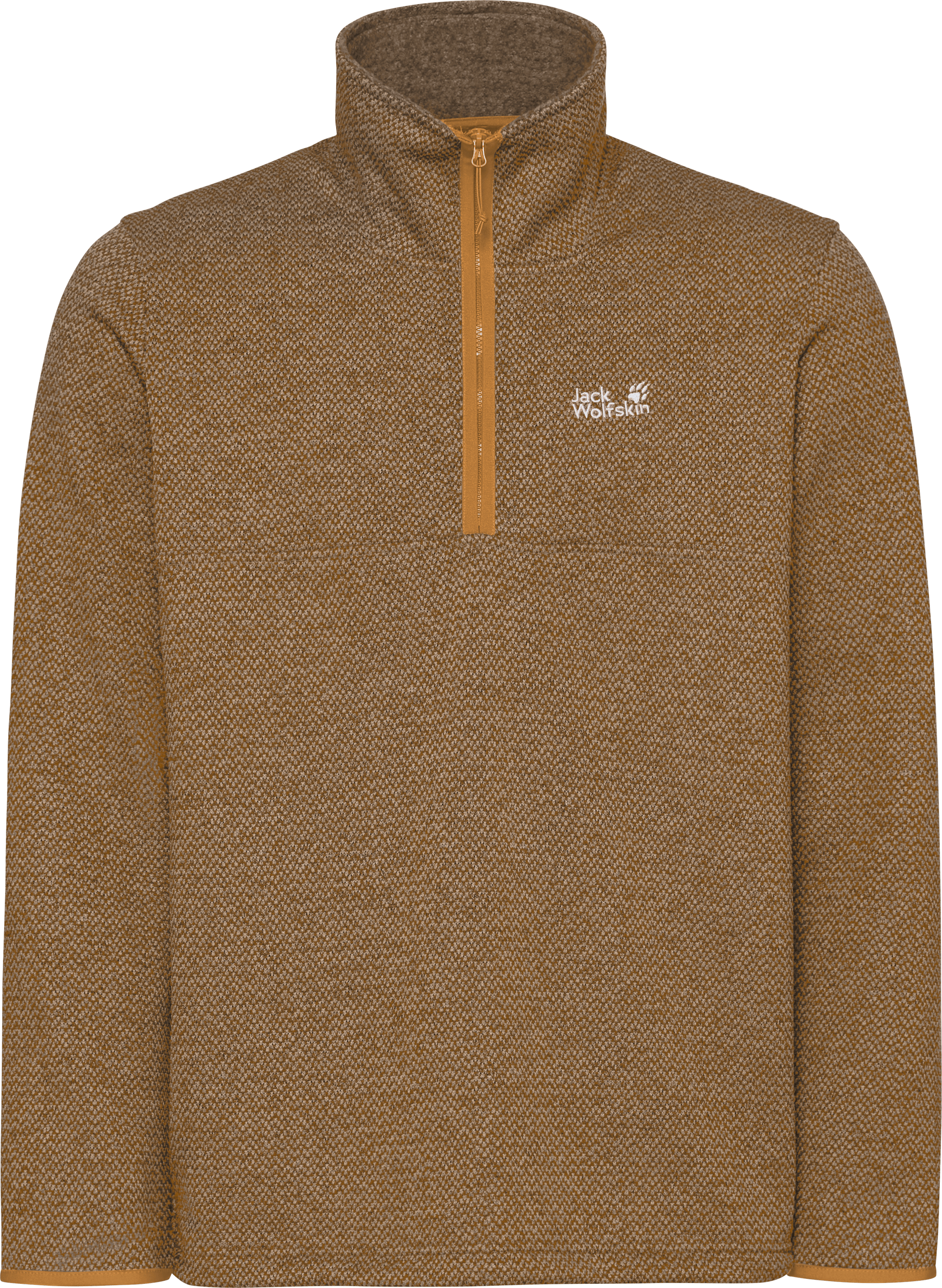 Jack Wolfskin Men's Pinetrail Half Zip Peanut