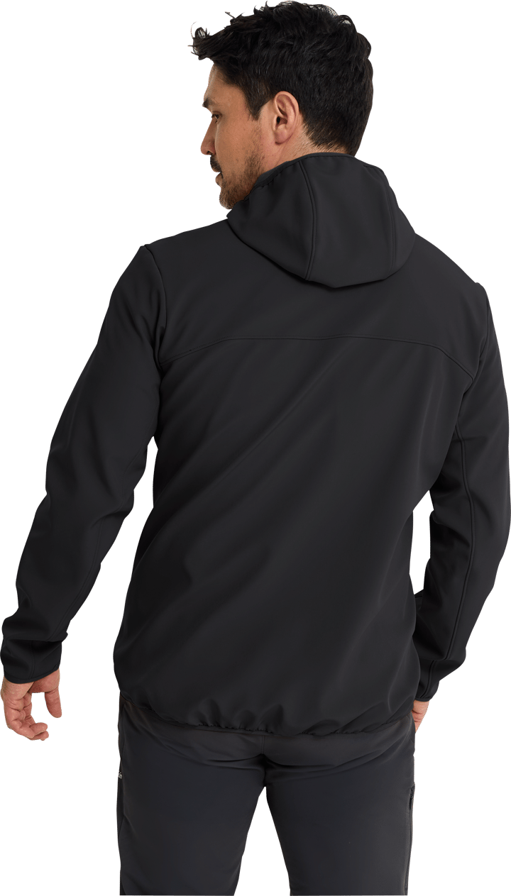 Jack Wolfskin Men's Wild Winds Hooded Jacket Black Jack Wolfskin