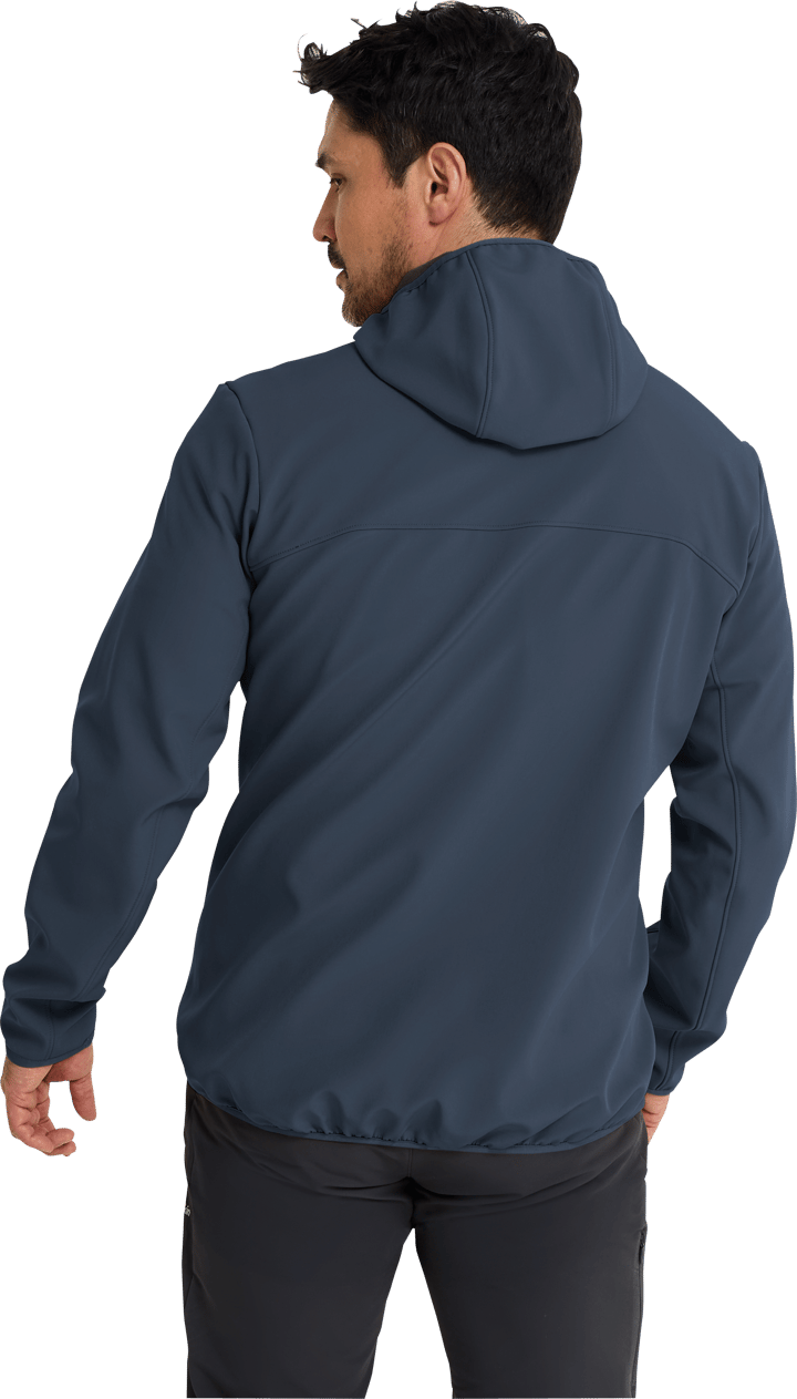 Jack Wolfskin Men's Wild Winds Hooded Jacket Midnight Sky Jack Wolfskin