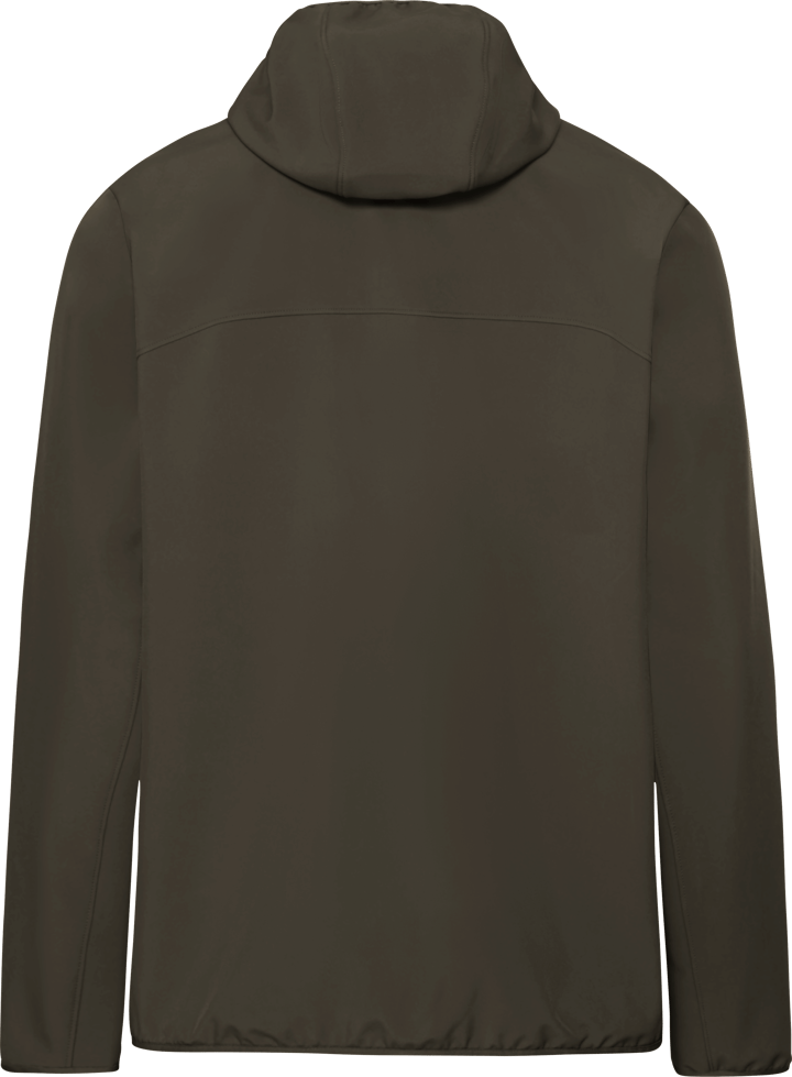 Jack Wolfskin Men's Wild Winds Hooded Jacket Obsidian Moss Jack Wolfskin